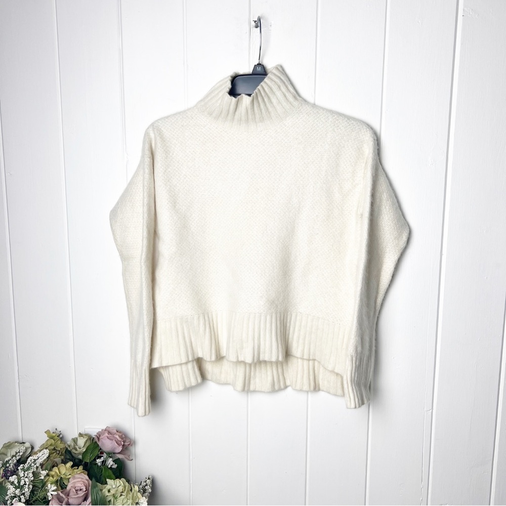 Everlane The Oversized Stroopwafel Turtleneck in ReCashmere®